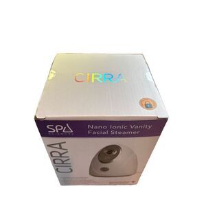 Spa Sciences CIRRA Nano Ionic Vanity Facial Steamer with Optional Aromatherapy